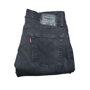 Levi's Men’s 511 Denim Black Jeans Tag W31x L32 Actual W30 x L32